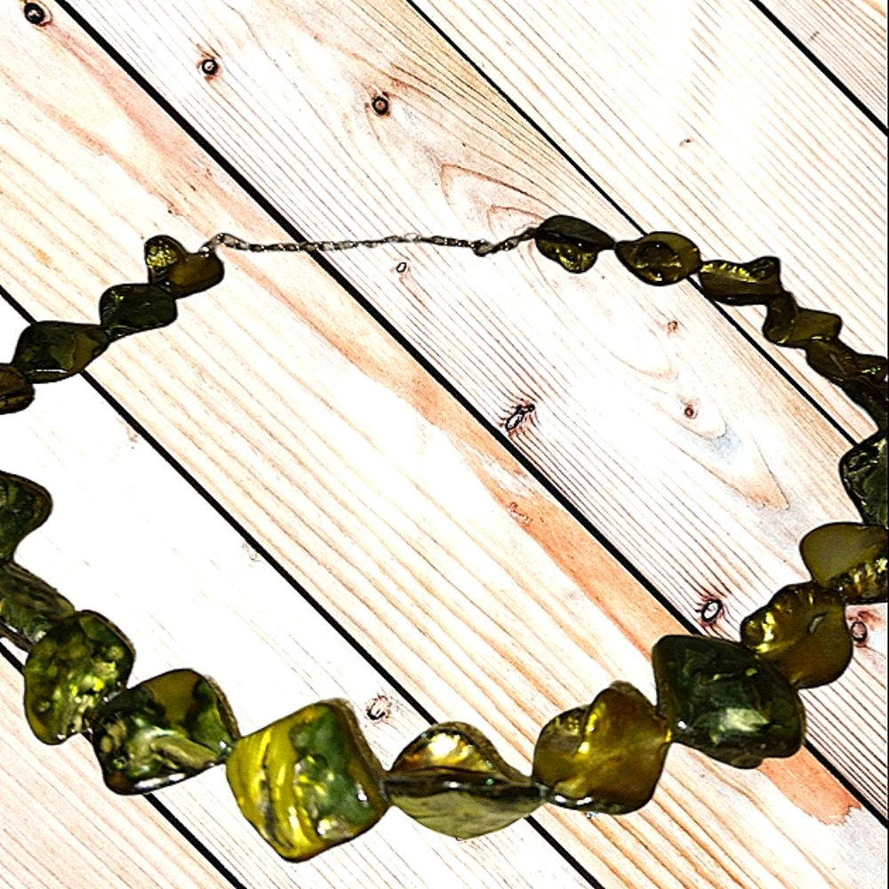Vintage Mexican Abalone shell necklace